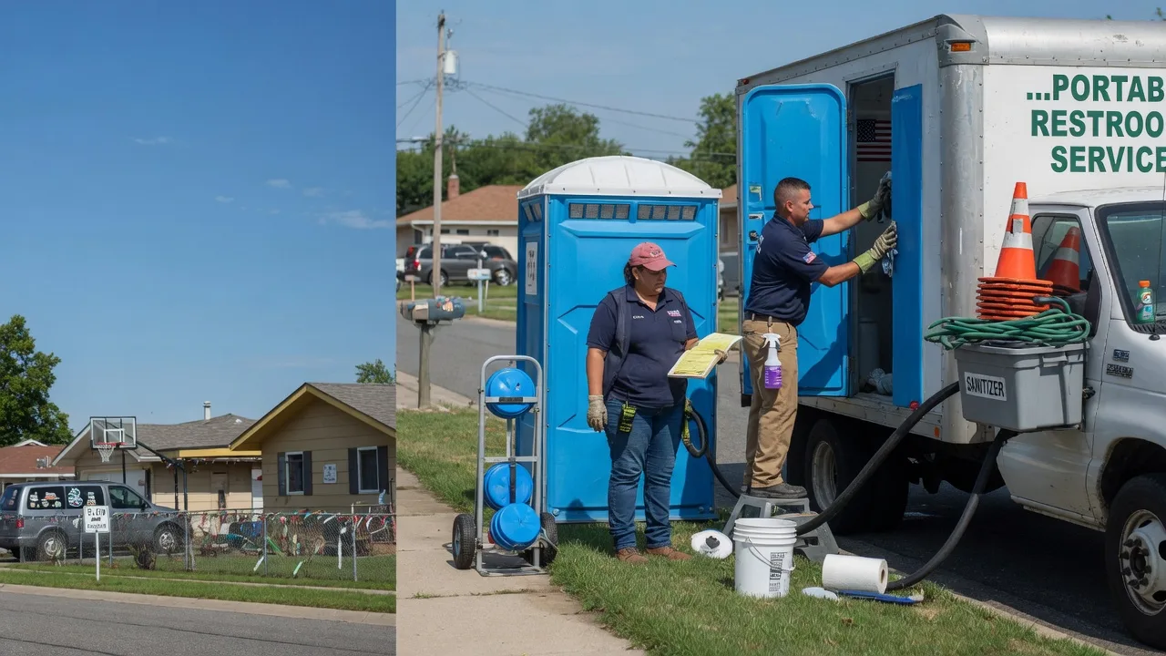 Portable Toilet Rental in Sheffield, AL near me